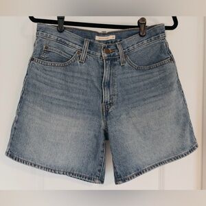 Levi's 94 Baggy Light Blue Denim Shorts